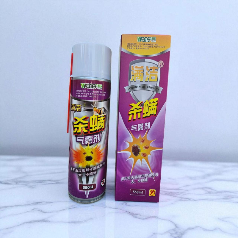 Спрей від кліща Варроа “Man Jie – Formic Acid”, 550 мл Спрей від кліща Варроа “Man Jie – Formic Acid”, 550 мл