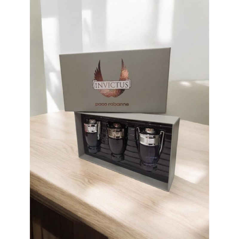 Парфумований набір Paco Rabanne Invictus 3x30